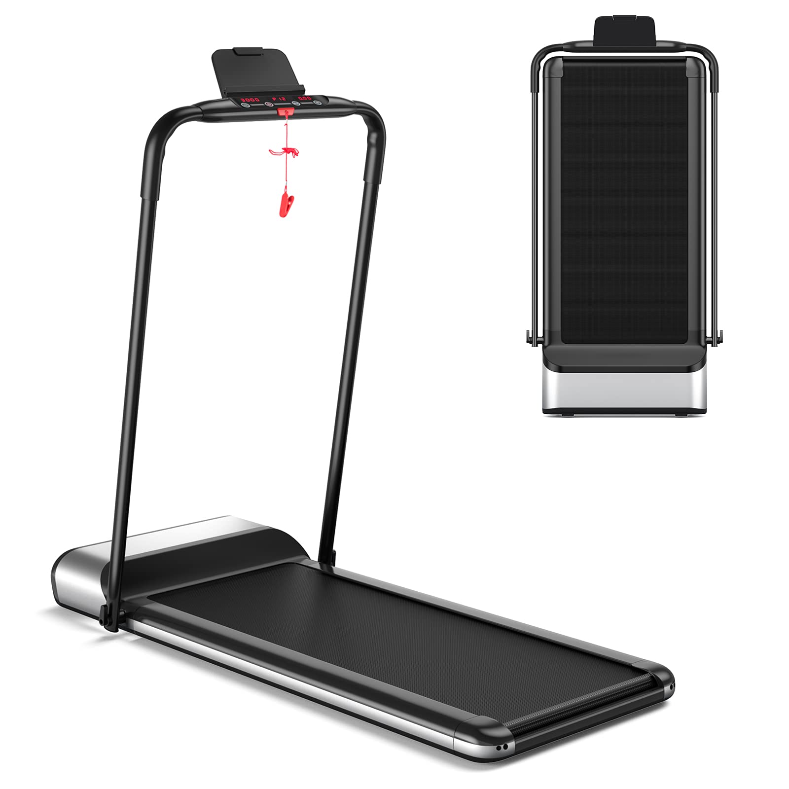 ultra thin electric folding treadmill, installation free design