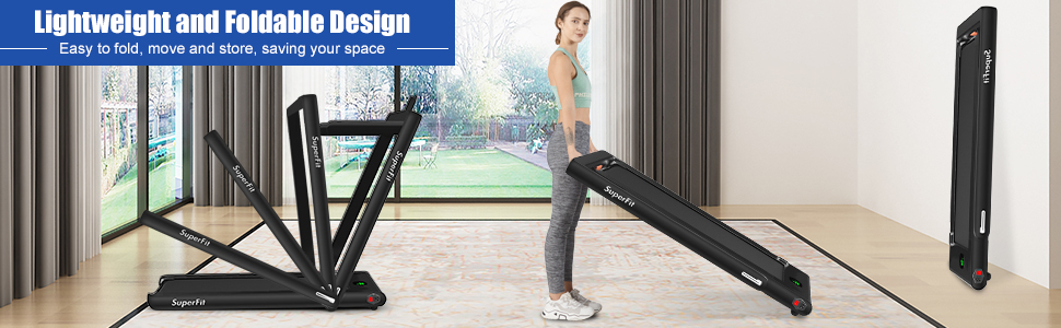 Goplus 2 in 1 Under Desk Treadmill