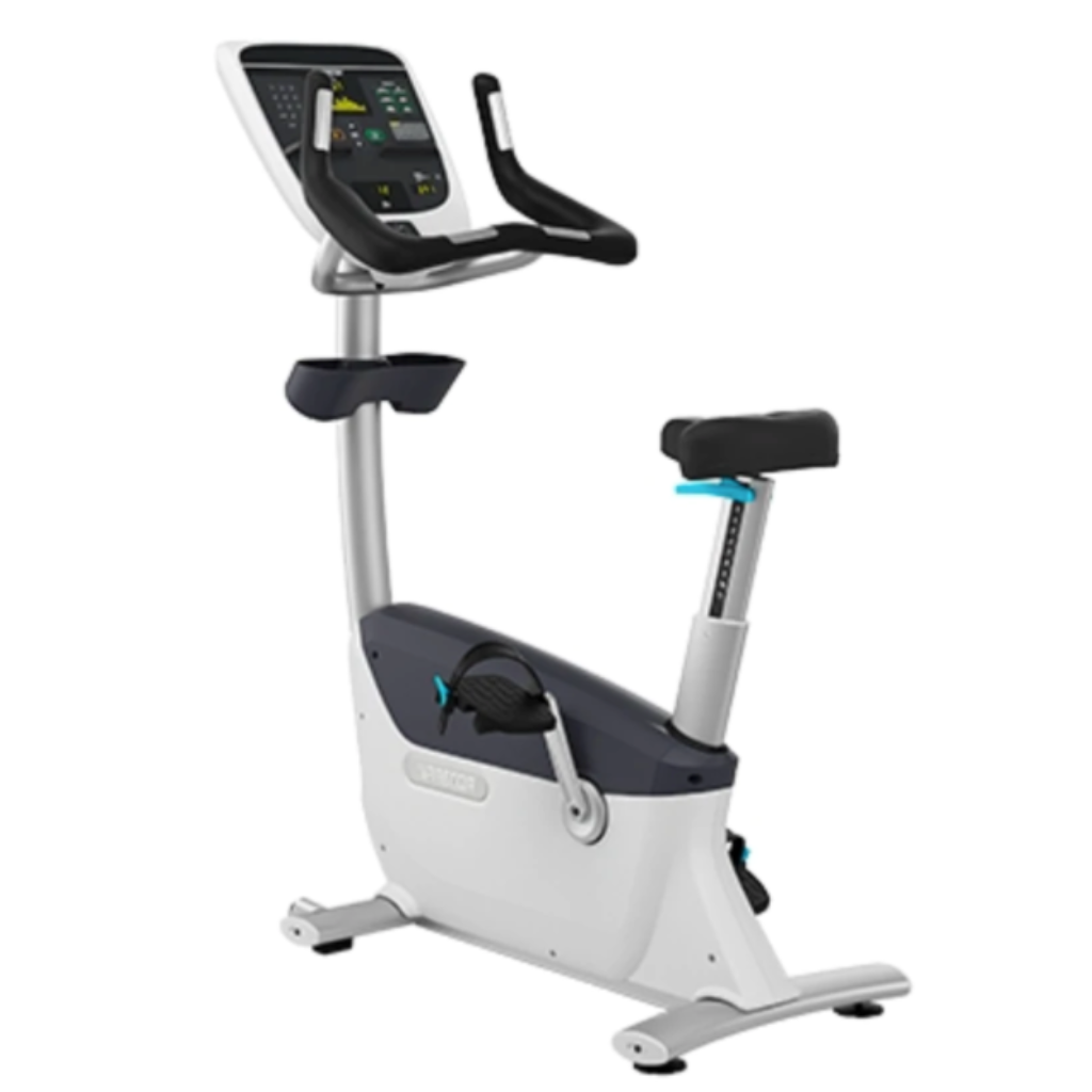 Precor UBK 815 Upright Bike + P10 Console image 0
