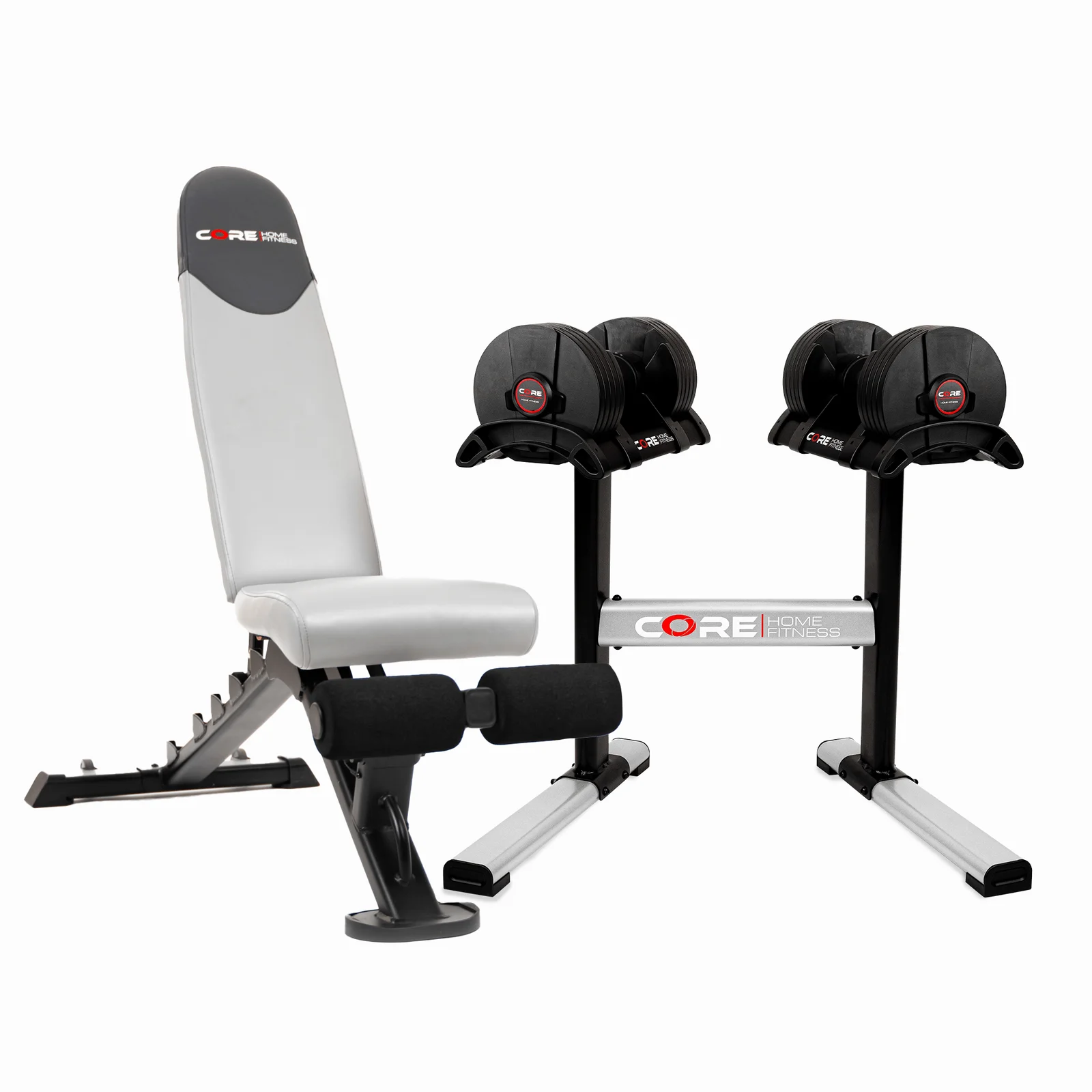 adjustable dumbbells w/ stand & ub200