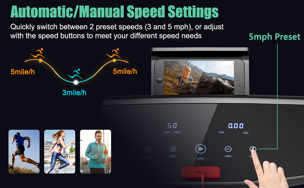 Goplus 3HP Electric Folding Treadmill