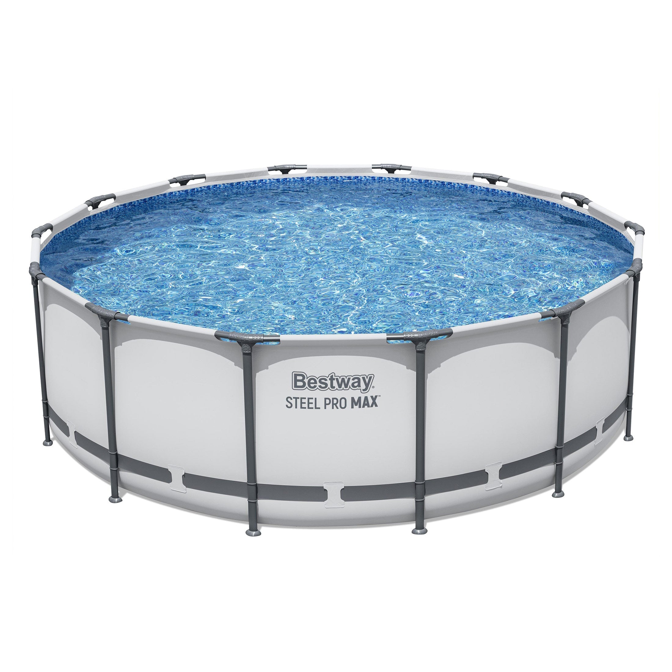 Bestway Steel Pro MAX 14' x 48" Above Ground Pool Set Round image 0