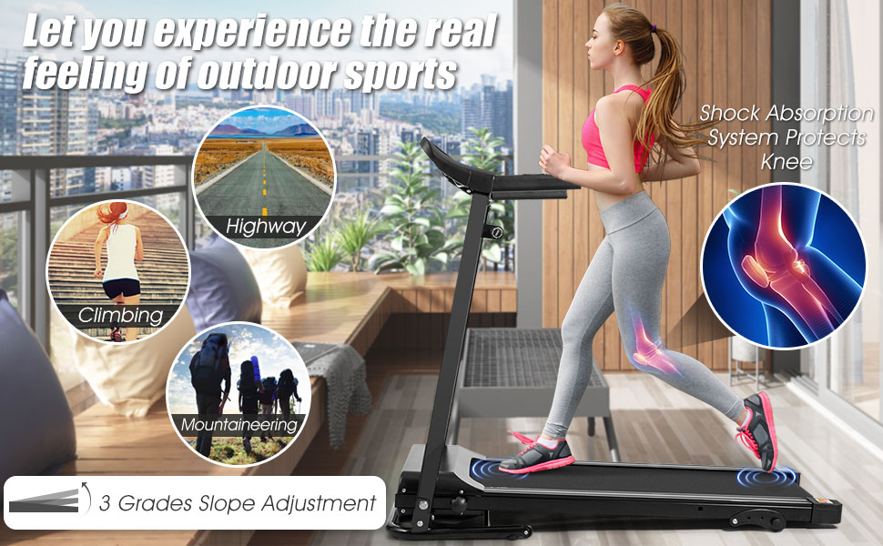 Electric Folding Treadmill