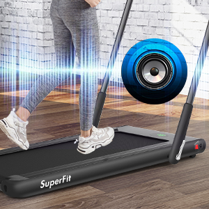 2 in 1 Folding Treadmill, 2.25HP folding treadmill