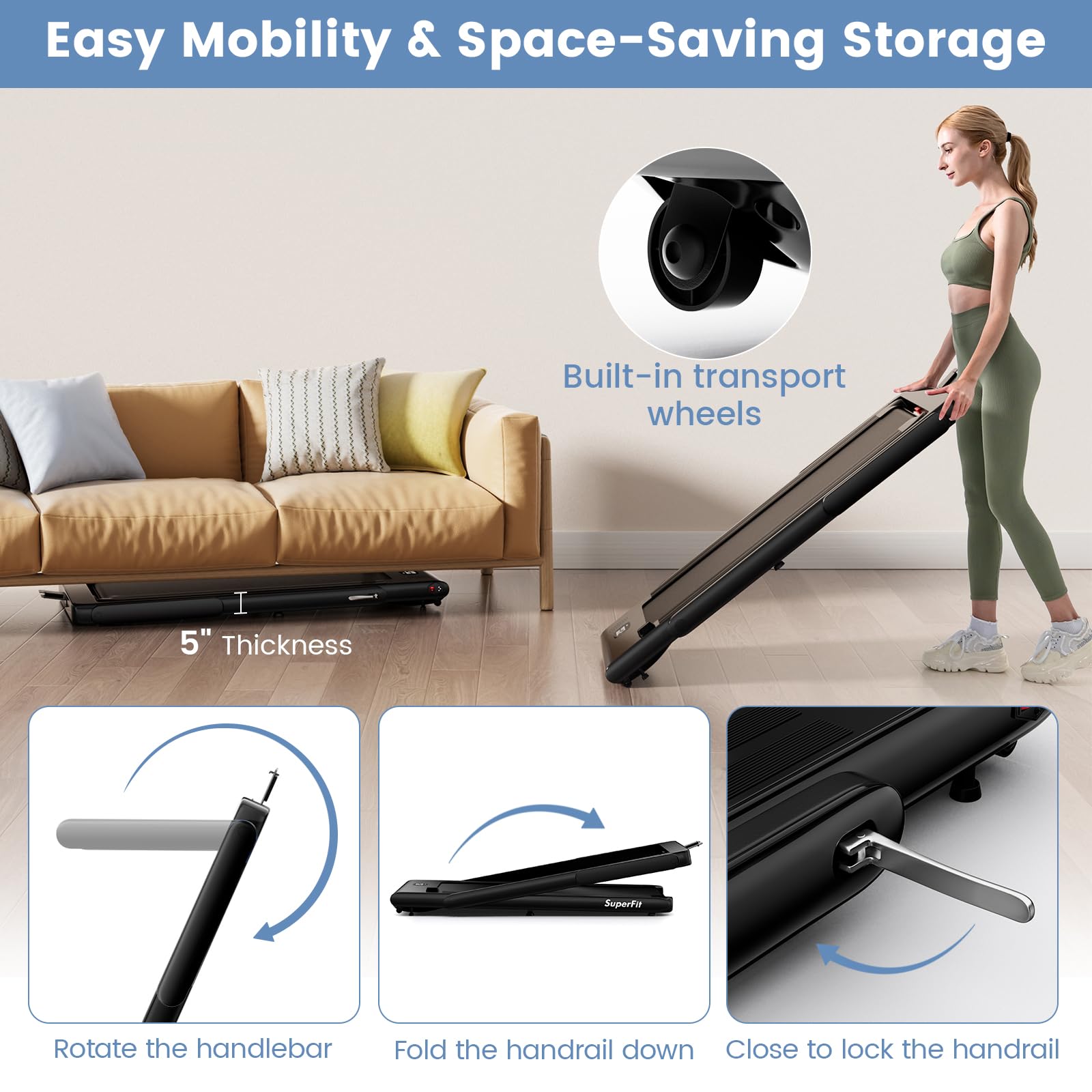 goplus 2 in 1 under desk treadmill, 2.5hp superfit folding treadmill with touch panel control, treadmills for home office goplus 2 in 1 under desk treadmill, 2.5hp superfit folding treadmill with touch panel control, treadmills for home office